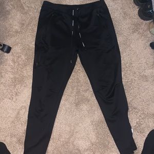 Nike 3 pocket reflective zipper sweats